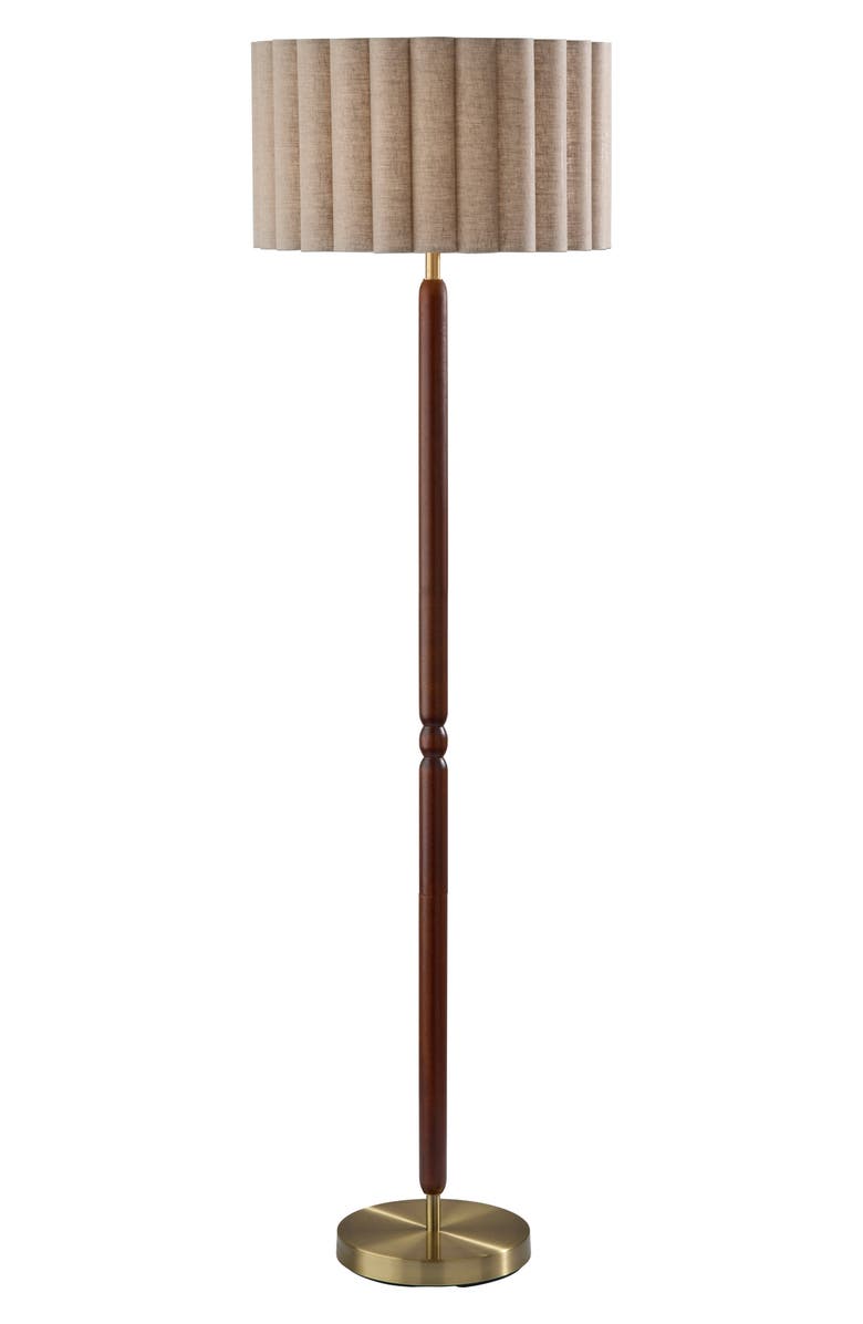 ADESSO LIGHTING Laine Floor Lamp, Main, color, Antique Brass