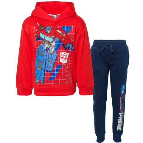 Fleece Hoodie and Pants Set