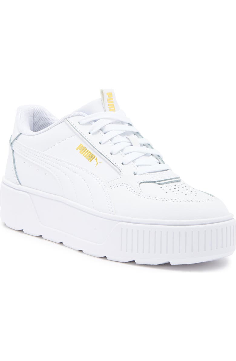 PUMA Karmen Rebelle Platform Sneaker, Main, color, White