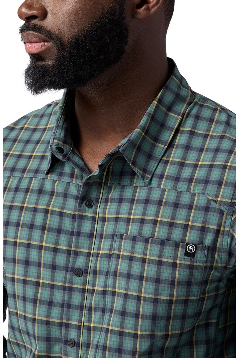 Slickrock Long-Sleeve Button-Up Jersey - Men's, Alternate, color, Turbulence Plaid