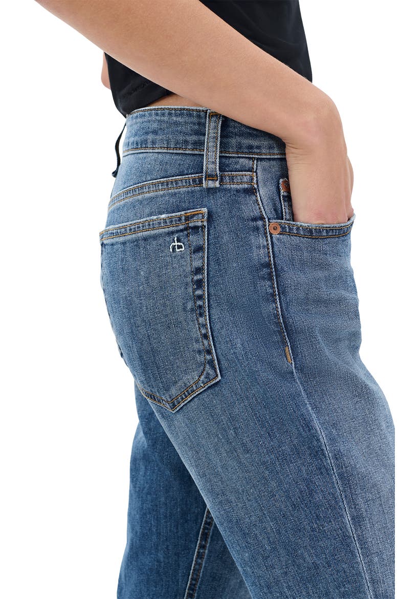 Dre Low Rise Slim Boyfriend Jeans, Alternate, color, JULIENNE