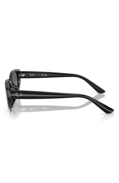 Ray Ban Ray-ban 55mm Gradient Pillow Sunglasses In Black