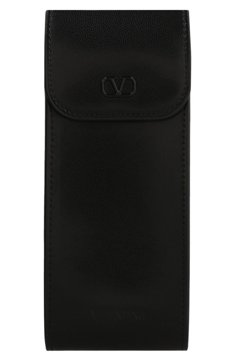 Valentino 50mm Geometric Sunglasses, Alternate, color, Gold Gold Pink