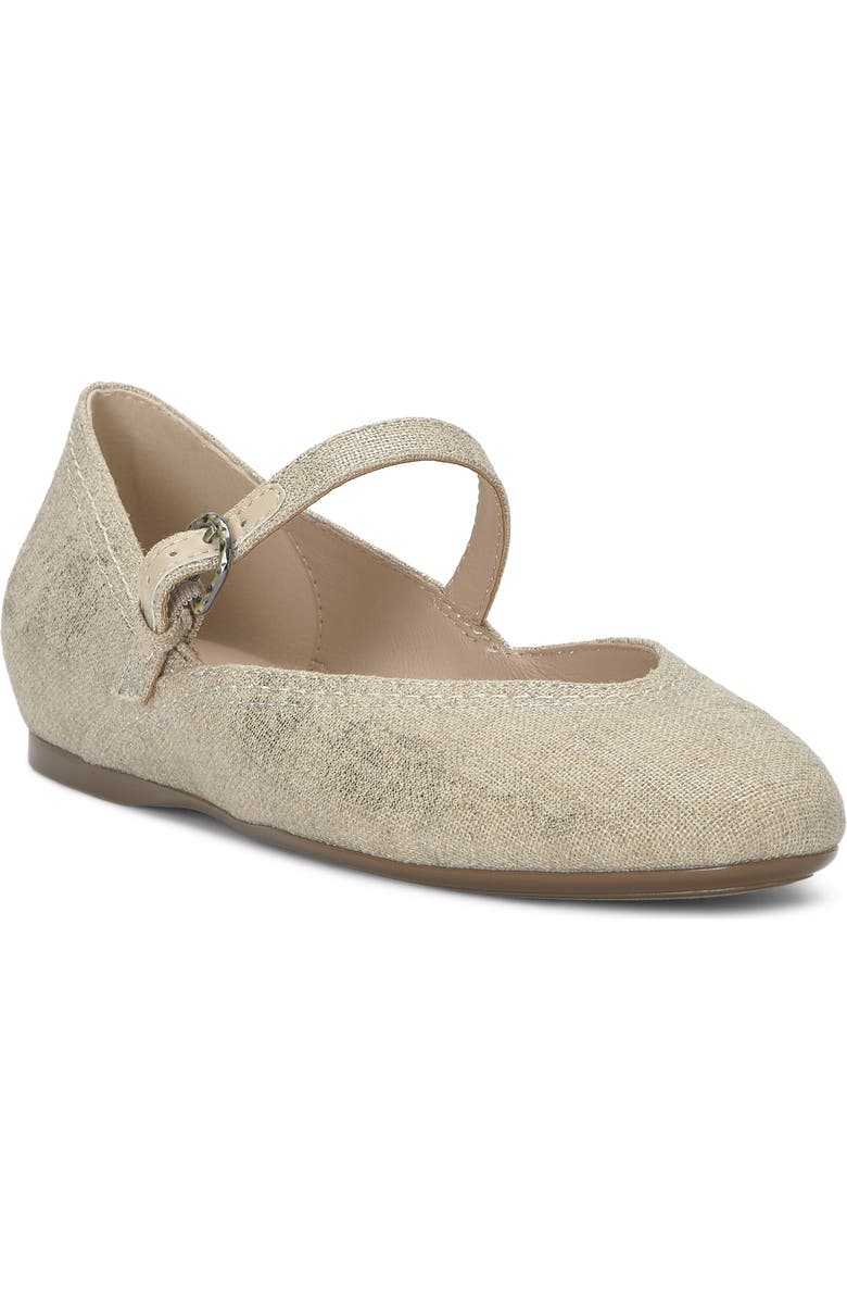 Lucky Brand Cyrena Mary Jane Flat, Main, color, Natural/ Plat Multi