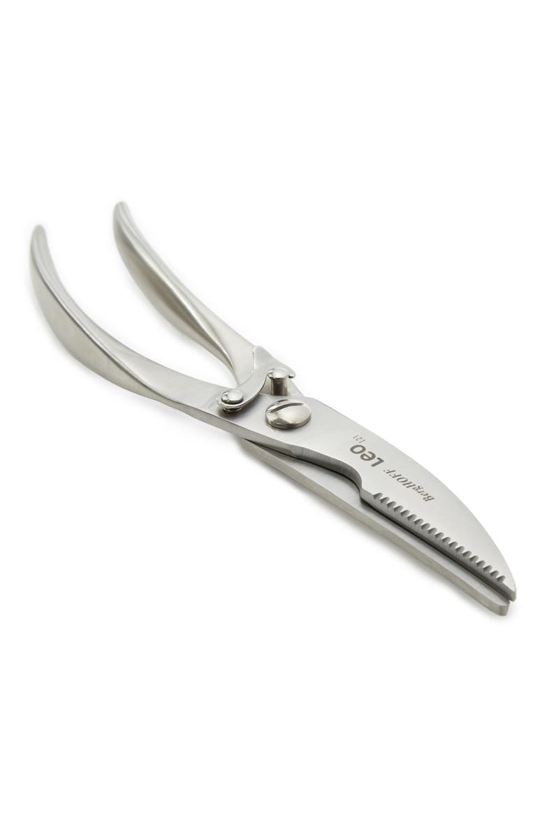 Poultry Shears, Alternate, color, SILVER