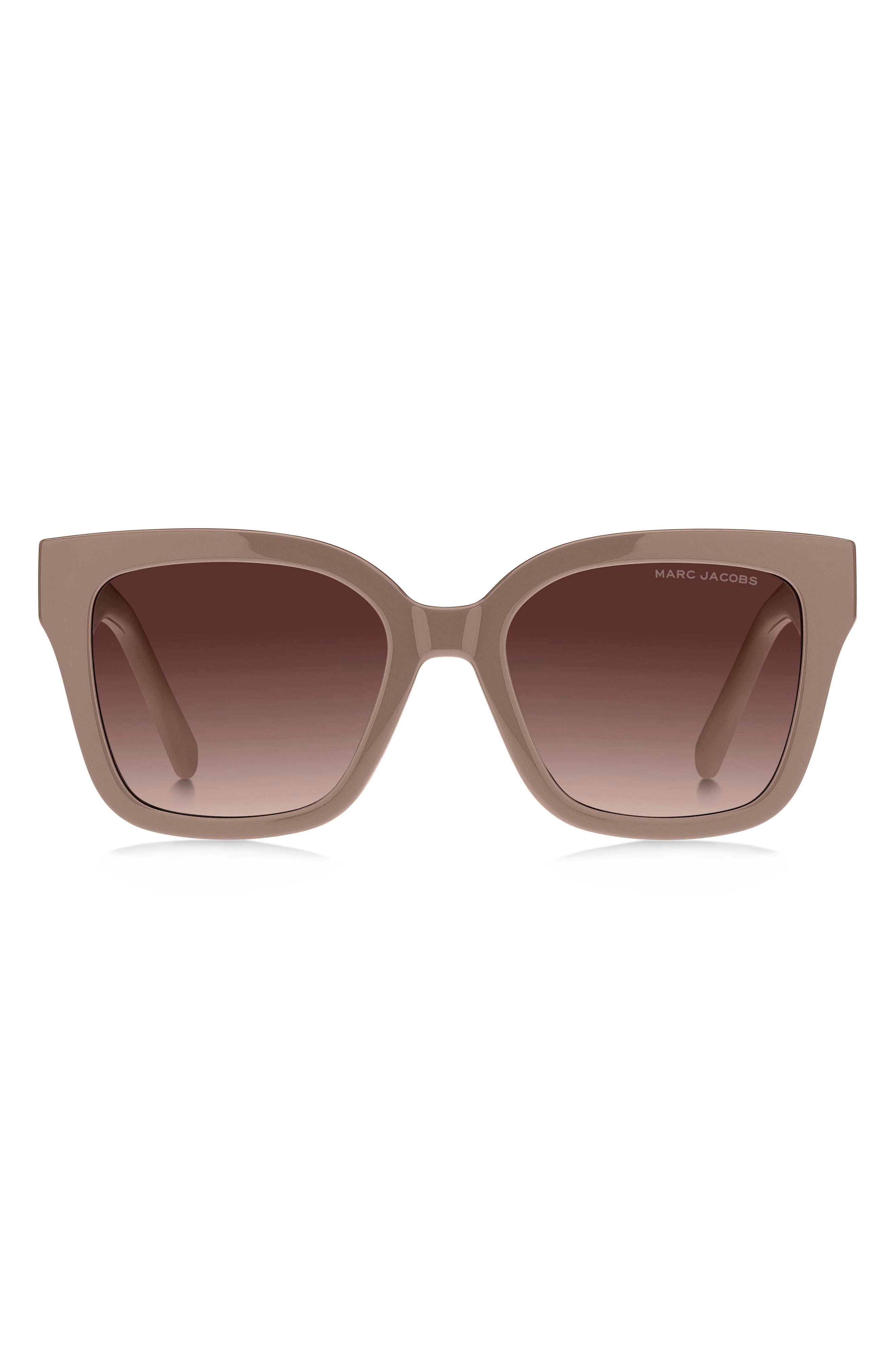 Marc Jacobs 53mm Gradient Square Sunglasses
