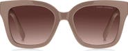Marc Jacobs 53mm Gradient Square Sunglasses