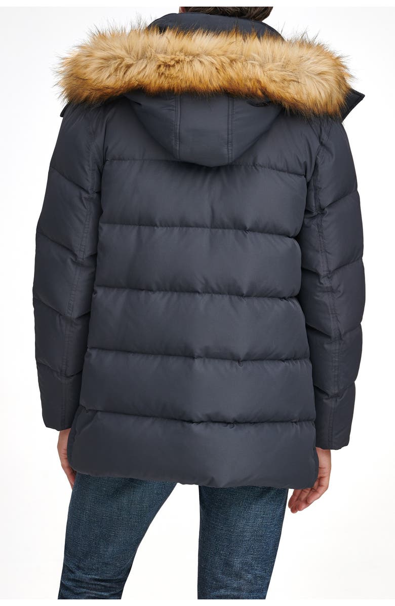 Marc New York Conway Removable Faux Fur Hood Quilted Parka, Alternate, color, 