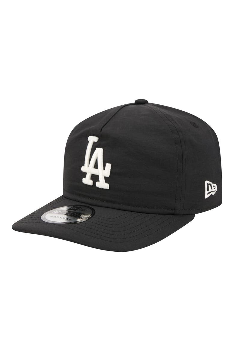 Men's New Era Black Los Angeles Dodgers Everyday 19TWENTY Adjustable Hat, Main, color, Black
