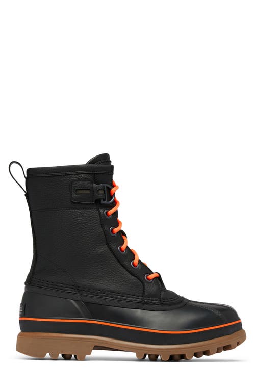 Sorel Caribou Royal Waterproof Boot In Black/black