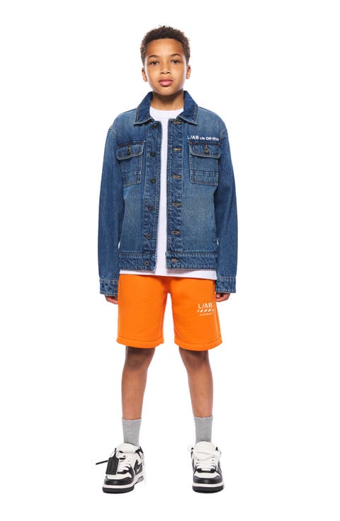 Kids' Diag Denim Jacket