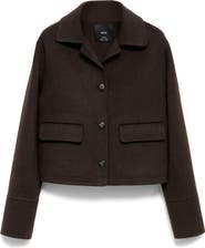 MANGO Wool Blend Jacket