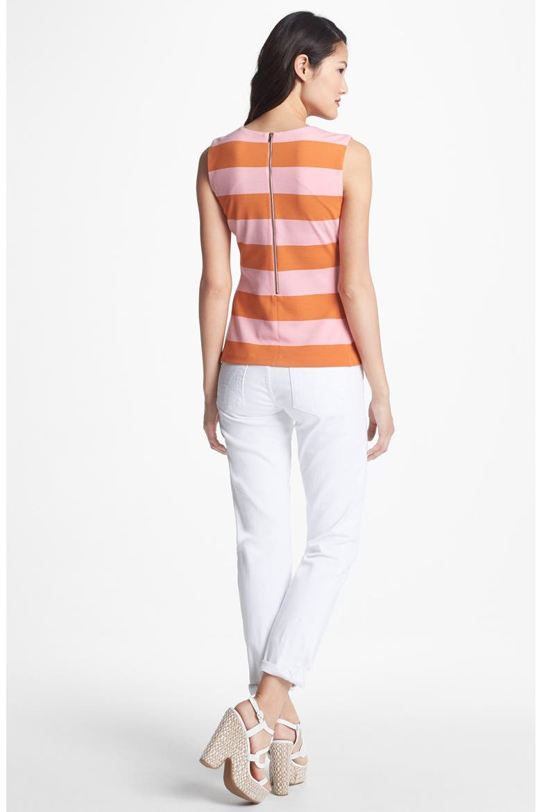 'Catherine' Slim Boyfriend Jeans, Alternate, color, WHITE