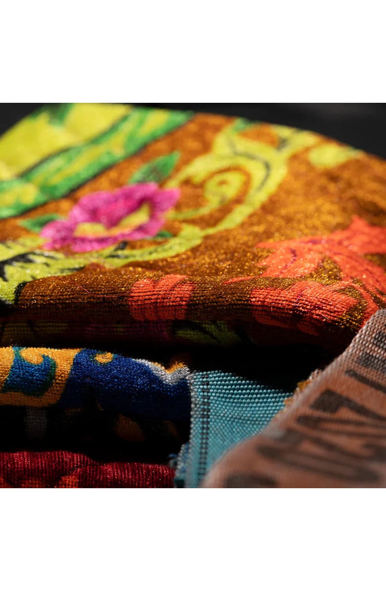 PUEBCO Mao
S Fabric Pouch, Alternate, color, Dark Brown