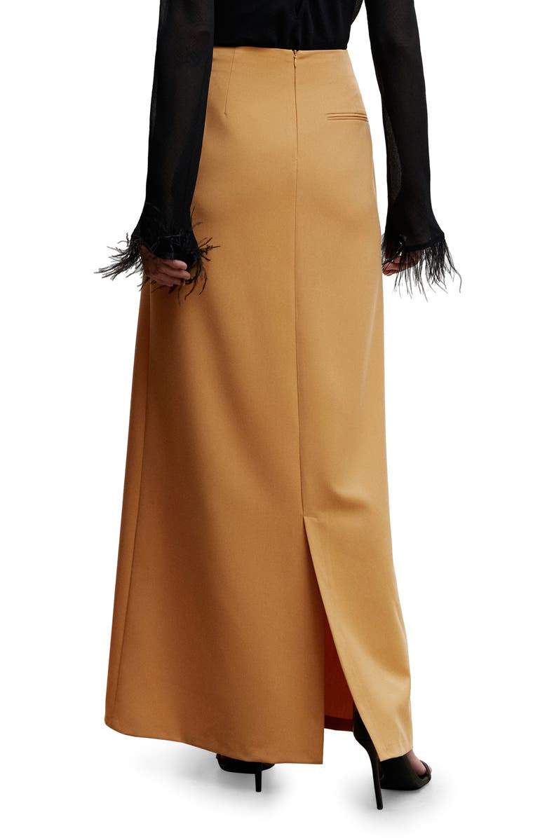 MANGO Flowy Maxi Skirt, Alternate, color, 