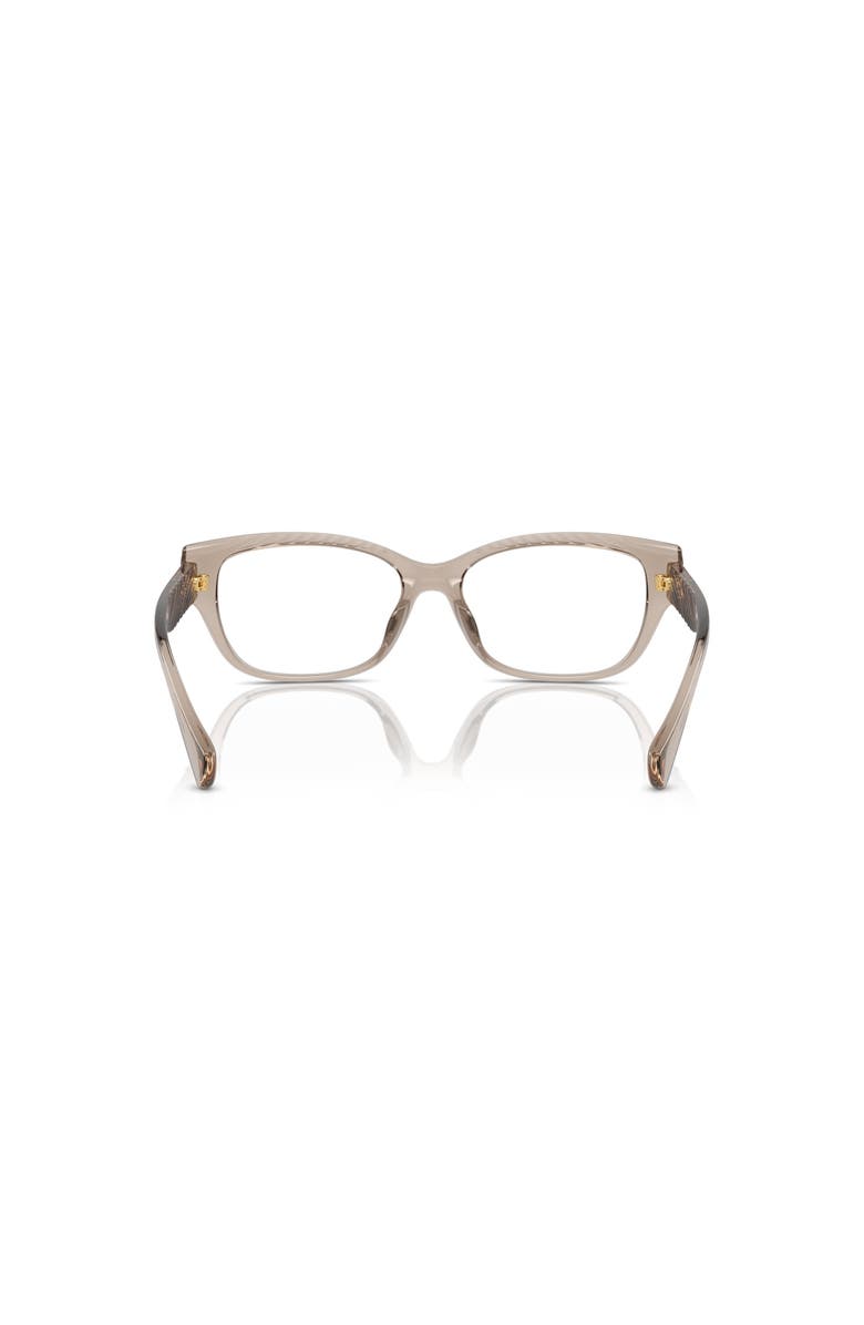 RALPH 53mm Oval optical glasses, Alternate, color, Beige