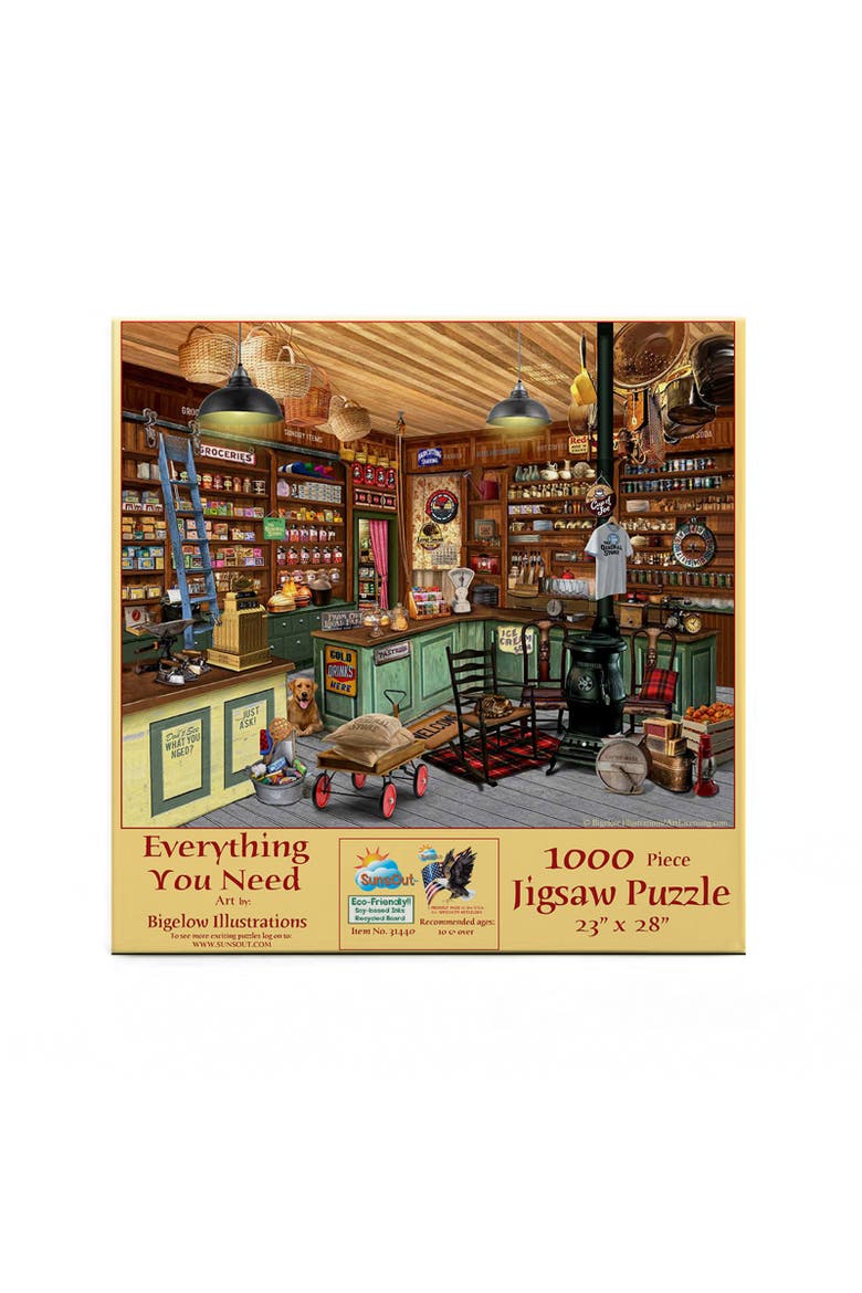 Everything You Need 1000 piece Jigsaw Puzzle for Adults, Alternate, color, Multicolor