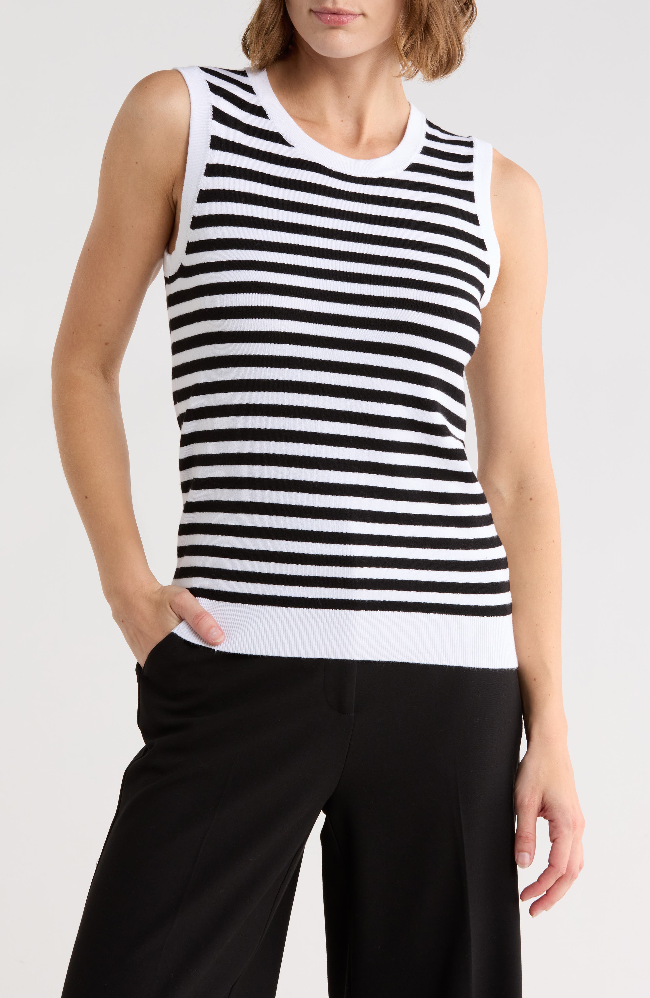 Joie Striped Sweater Tank