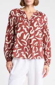 DR2 by Daniel Rainn Long Sleeve Cotton Top