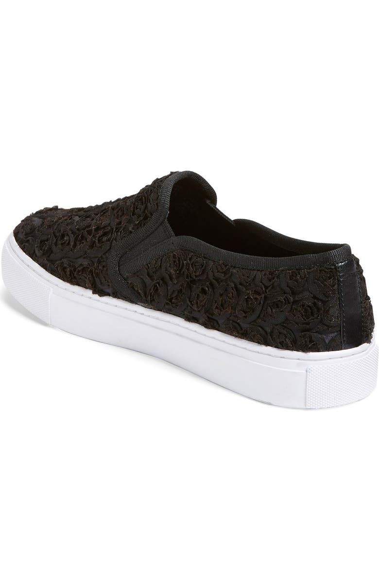Tory Burch 'Rosette' Slip-On Sneaker, Alternate, color,