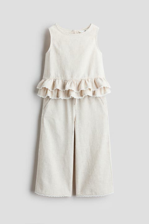 2-piece Linen-blend Set