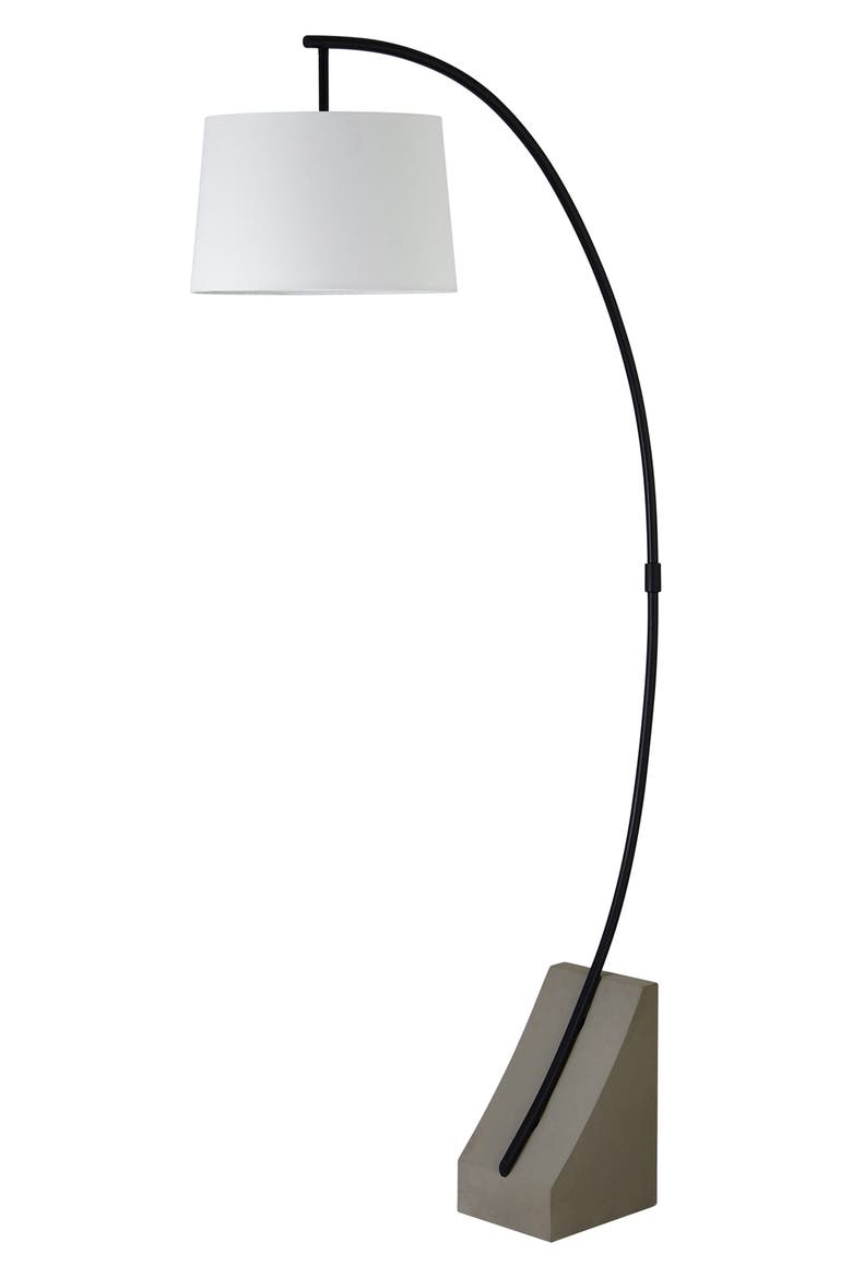 Weymouth Metal & Concrete Floor Lamp, Main, color, NO COLOR