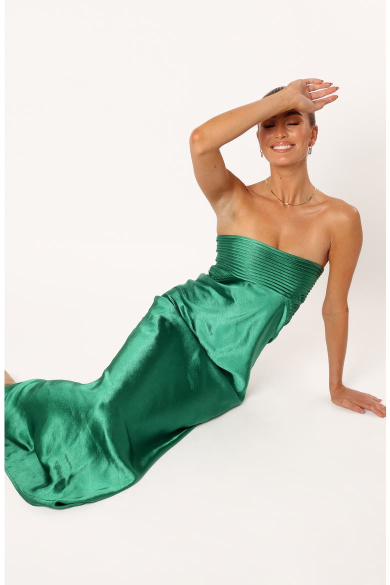 Adina Maxi Dress, Alternate, color, EMERALD
