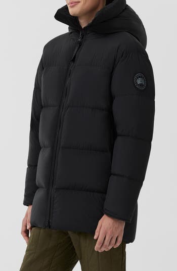 Canada Goose Men s Lawrence Puffer Black Label Casual Jackets