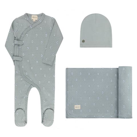 Floral Dot Collection - Layette Set
