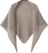 MANGO Open Stitch Shawl