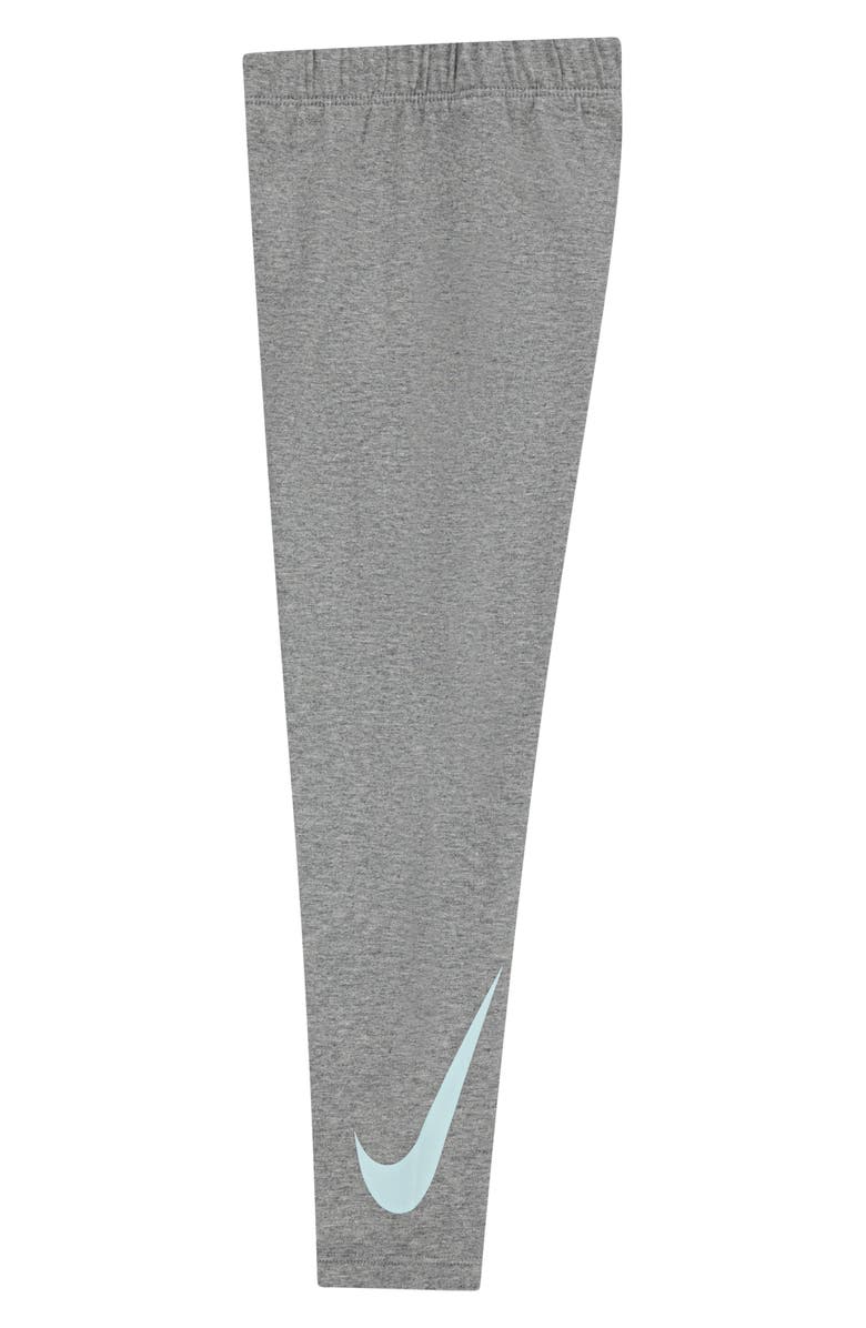 Nike Kids' Heart Long Sleeve Graphic T-Shirt & Leggings Set, Alternate, color, Dark Grey Heather