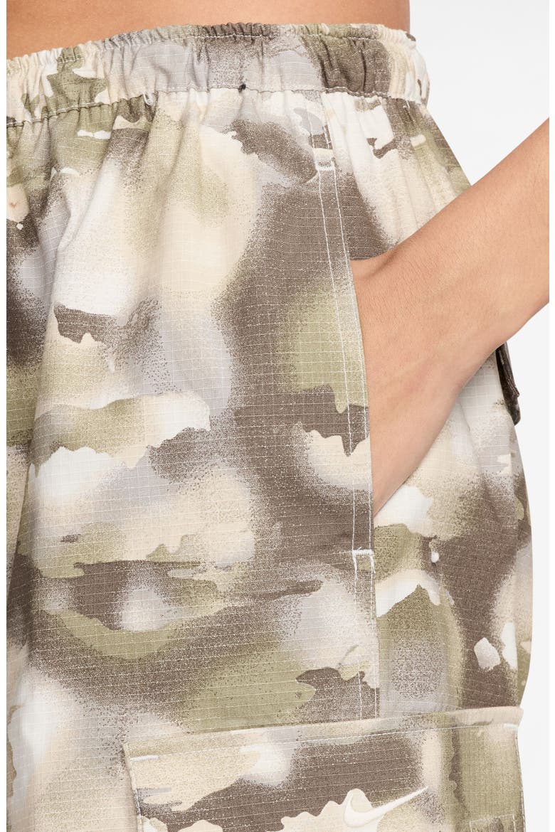 Camo Cargo Pants, Alternate, color, LIGHT ORE WOOD BROWN/ SAIL