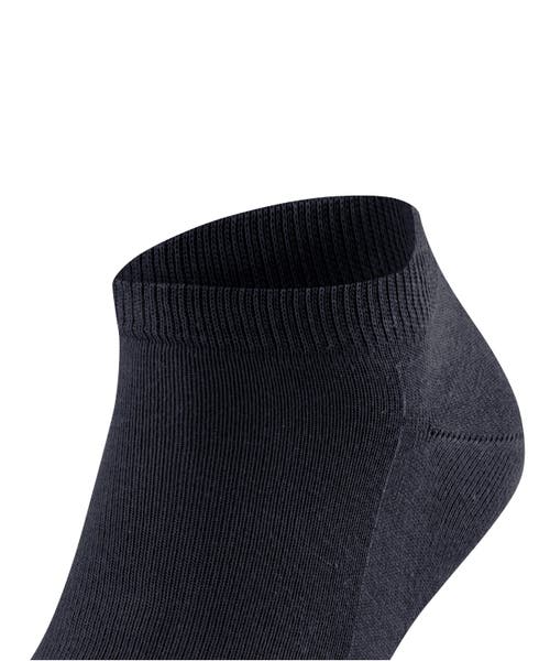 Falke Family Sustainable Cotton Sneaker Socks In Blue