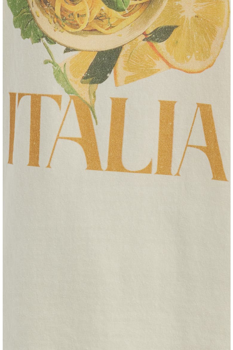 Stretch Cotton Graphic Baseball T-Shirt, Alternate, color, PARCHMENT
