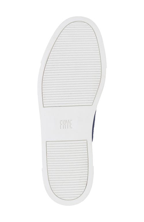 Frye Ivy Low Top Sneaker In Navy