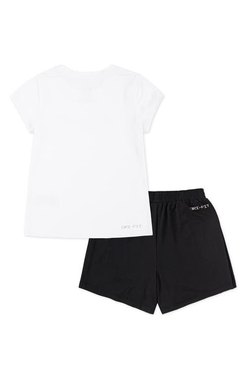 Nike Toddler Girls 2-piece All Day Play Skort Set In Black/white