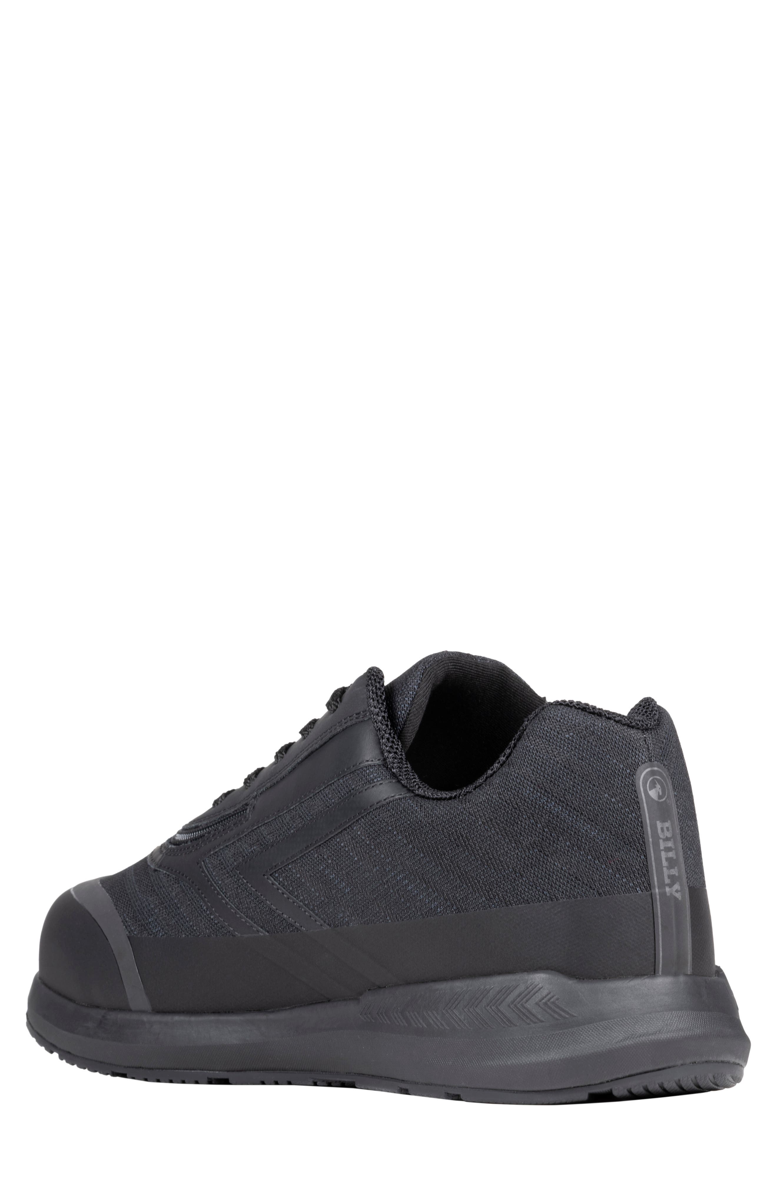 BILLY Footwear Goat Sneaker, Alternate, color, Black To The Floor