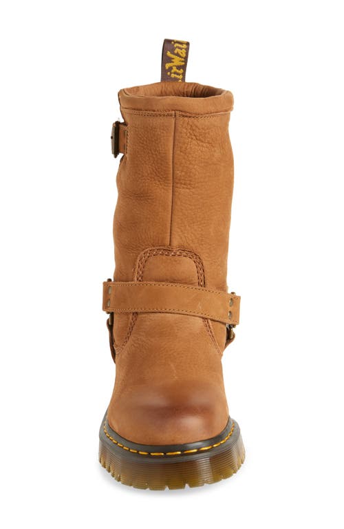 Dr. Martens' Dr. Martens Anistone Harness Boot In Desert Burnished