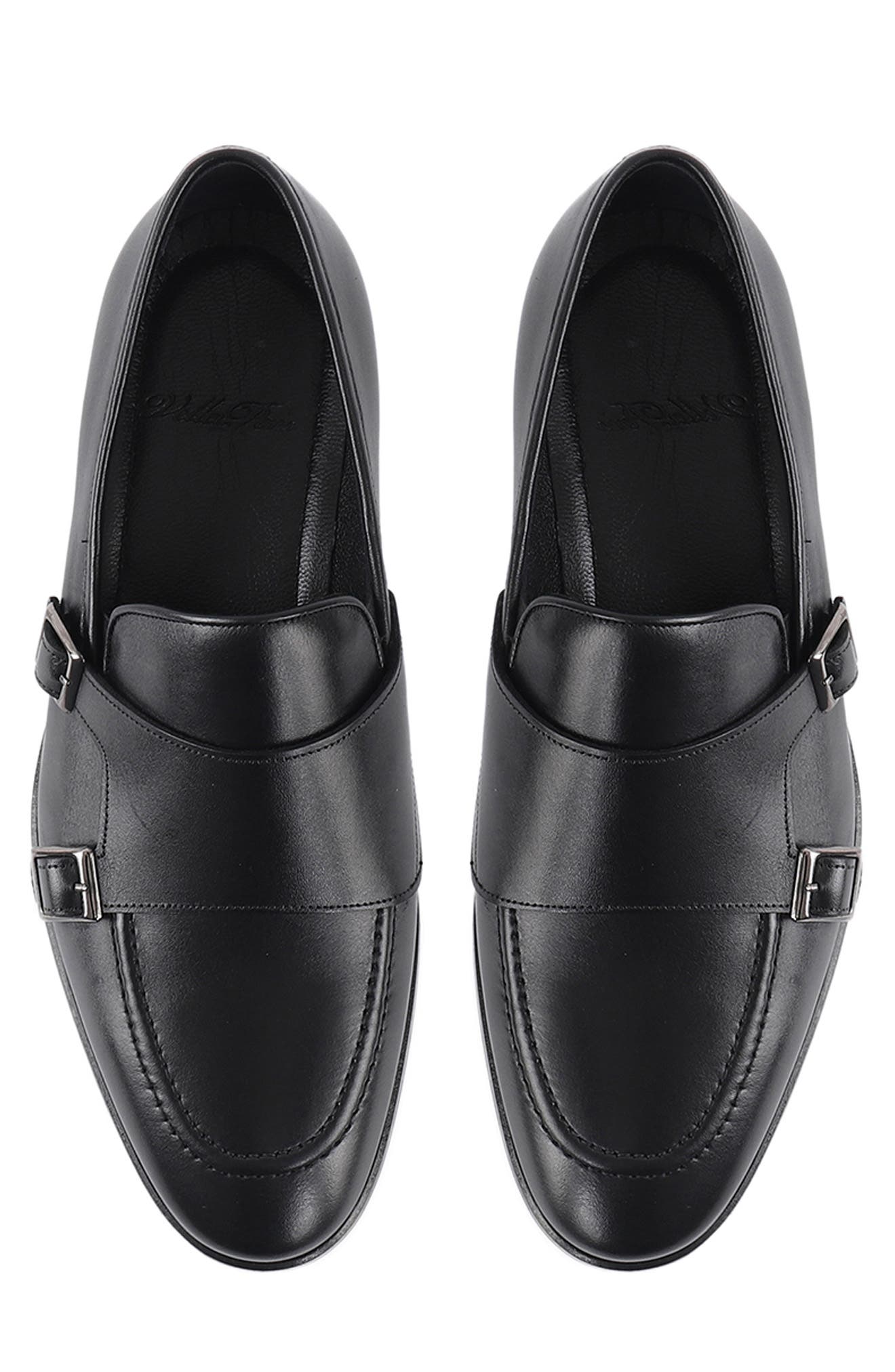 VELLAPAIS Bovina Buckle Loafer, Alternate, color, Black