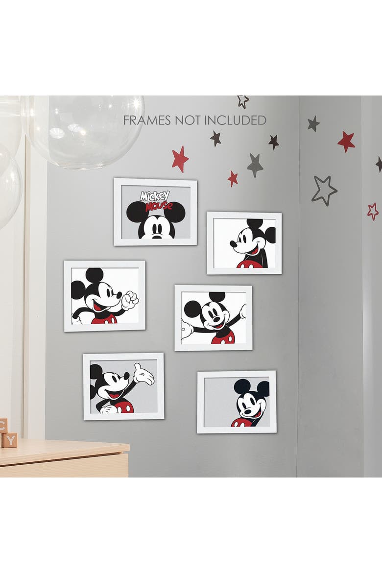 Disney Baby Mickey Mouse Unframed Nursery/Child Wall Art, Alternate, color, Multicolor