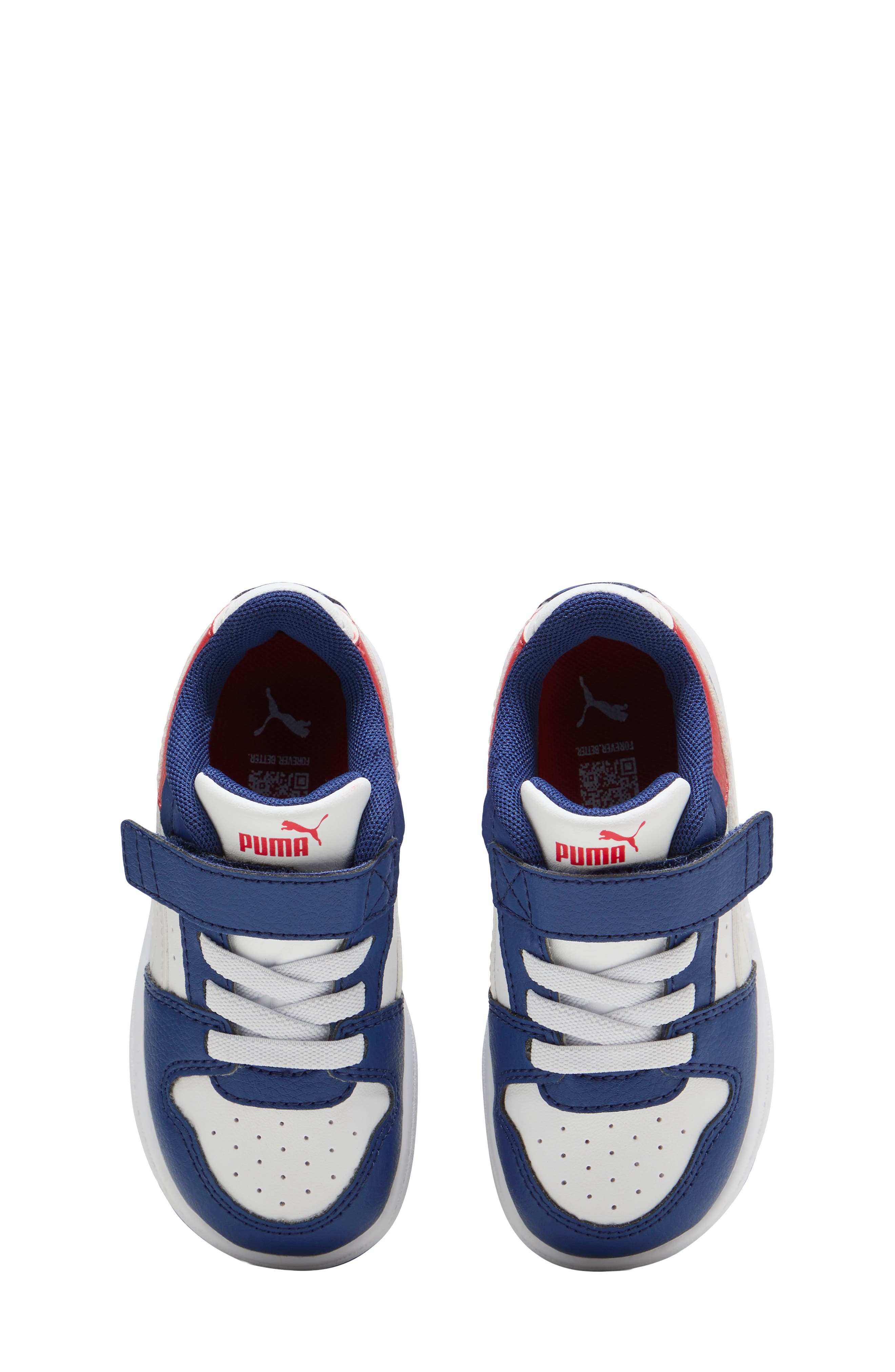 Kids' Rebound Slam Lo Sneaker, Alternate, color, BLUE JEWEL/ GRAY/ WHITE