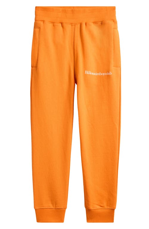 Billionaire Boys Club Kids' Bb Billi Joggers In Orange