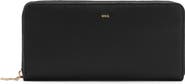 MANGO Faux Saffiano Leather Wallet