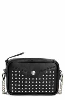 Longchamp Mademoiselle Studded Small Crossbody Bag