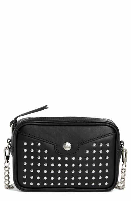 Longchamp Mademoiselle Studded Small Crossbody Bag