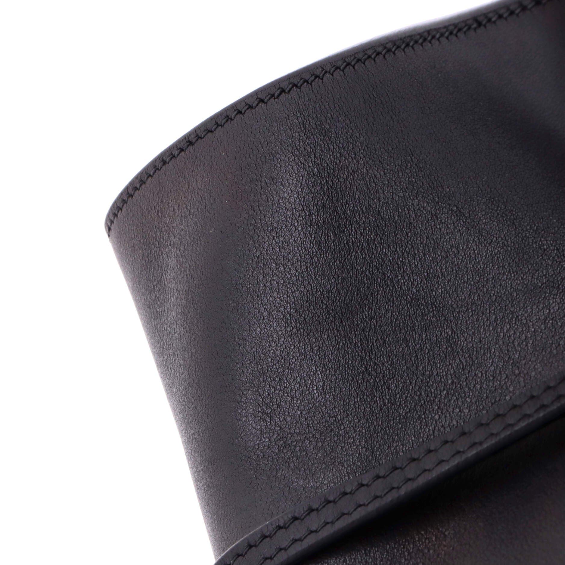 Pre-Owned Hermes Licol Bag Volupto 17, Alternate, color, Noir