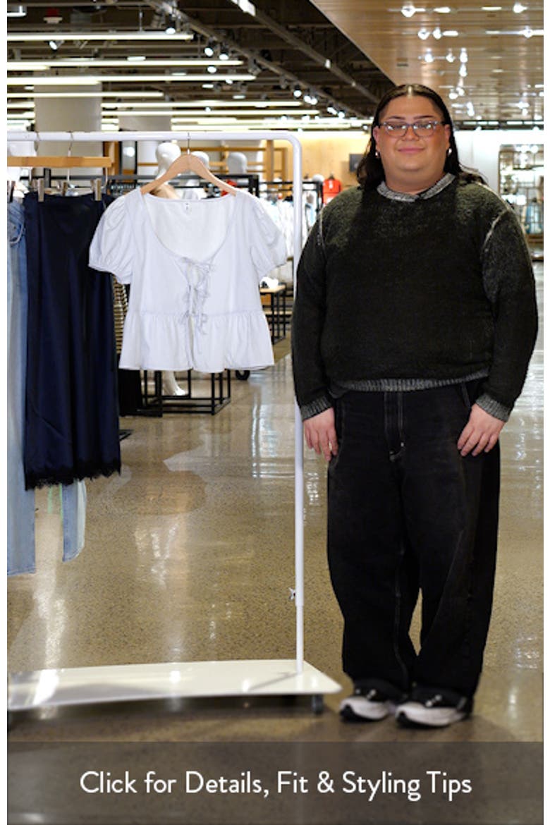 Tie Front Cotton Poplin Top video