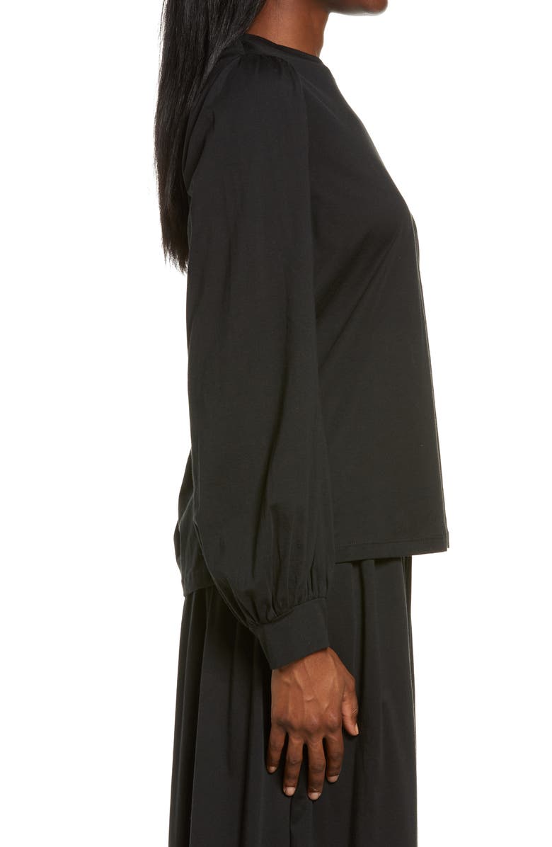 Lunya Long Sleeve Organic Pima Cotton T-Shirt, Alternate, color, 