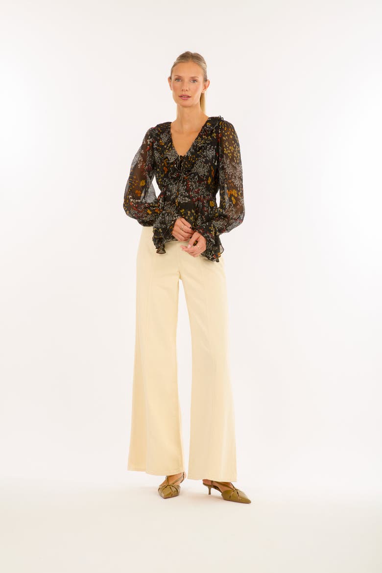 Neveah Top, Alternate, color, Wildflower