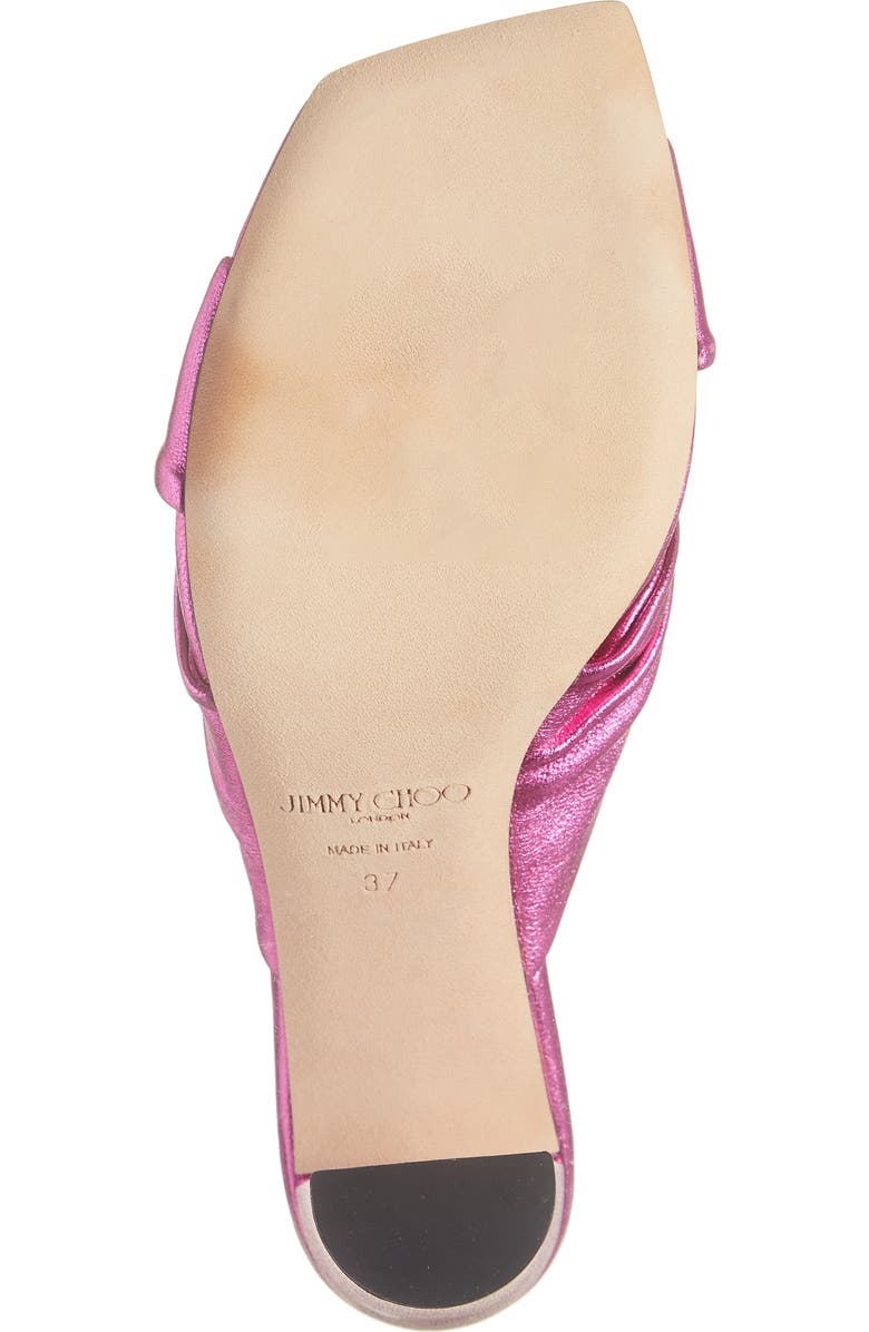 Jimmy Choo Avenue Square Toe Slide Sandal, Alternate, color,